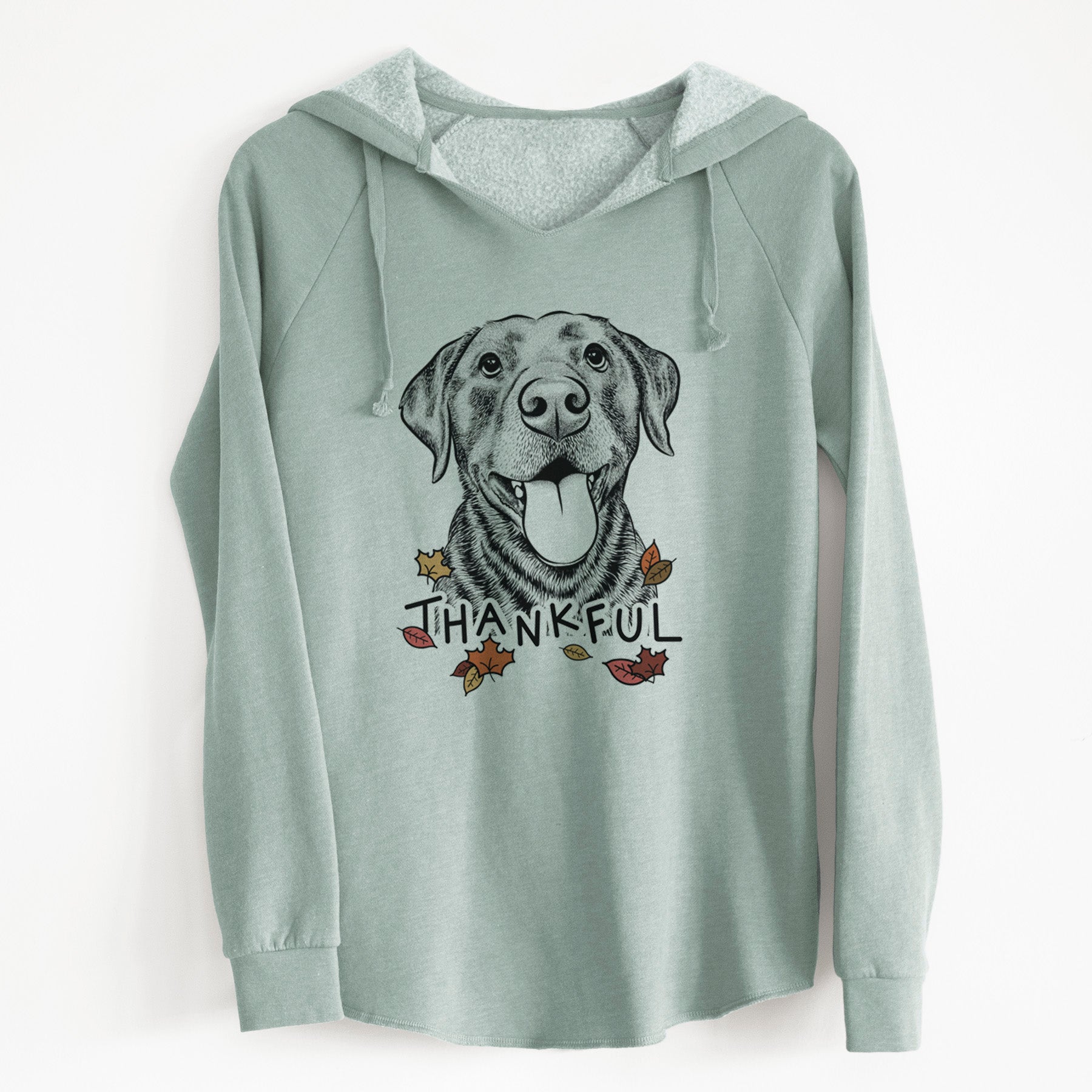 Thankful Gwen the Labrador Retriever - Cali Wave Hooded Sweatshirt