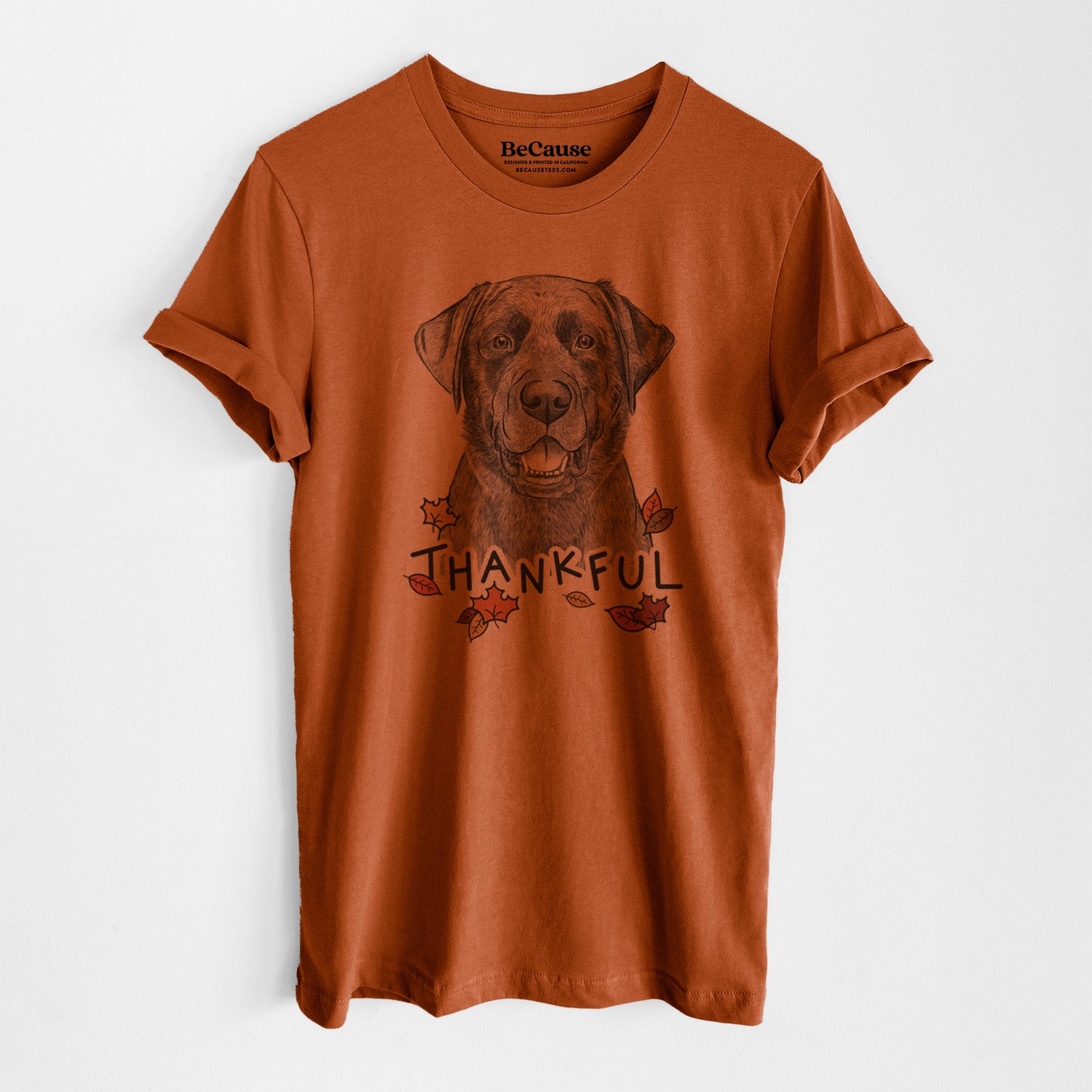 Thankful Heath the Black Lab - Unisex Crewneck