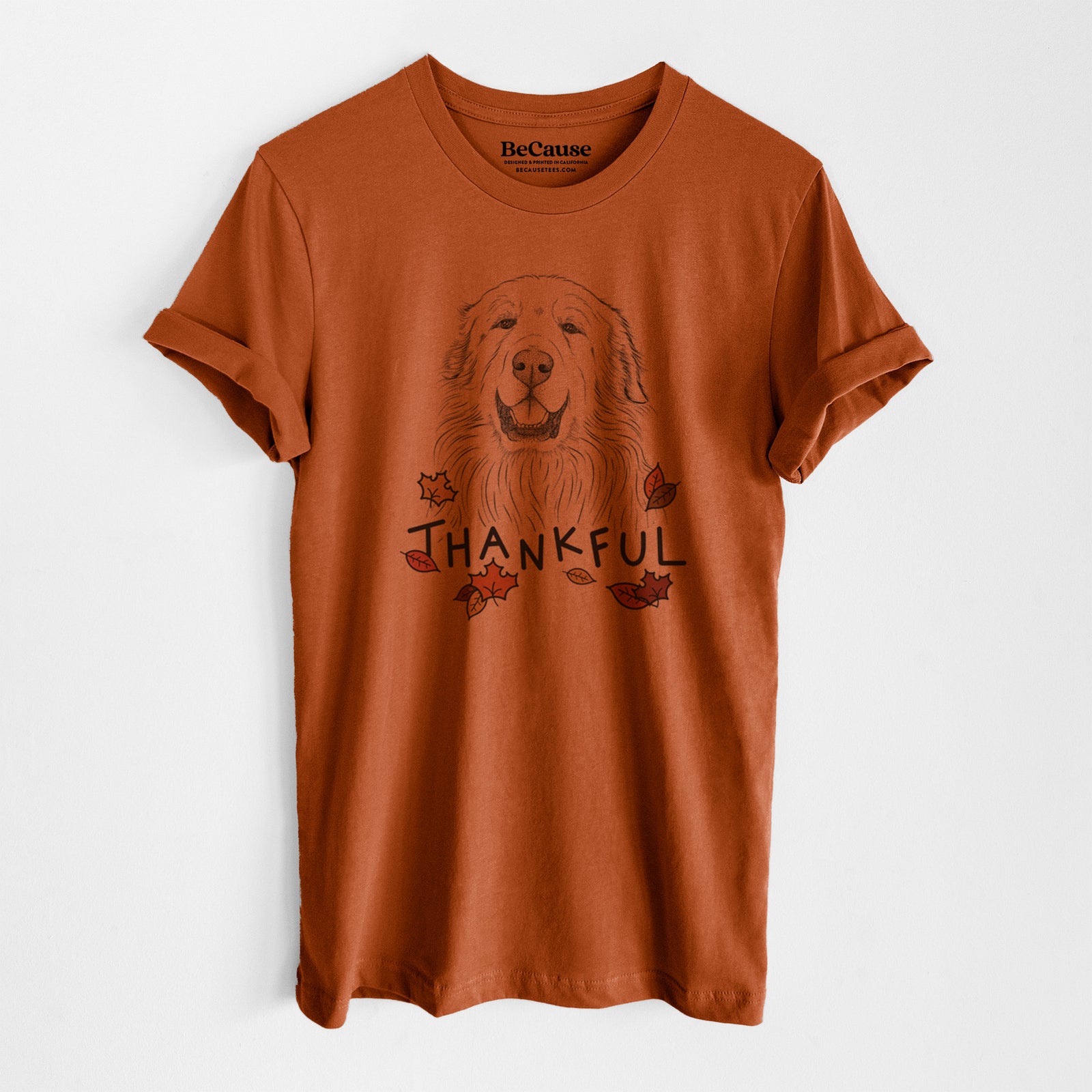 Thankful Horton the Great Pyrenees - Unisex Crewneck