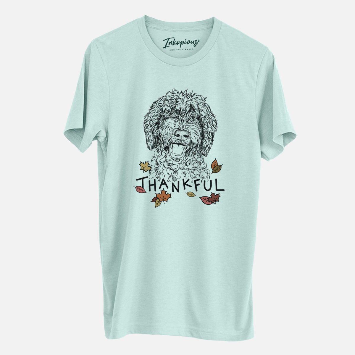 Thankful Jack the Chocolate Labradoodle - Unisex Crewneck