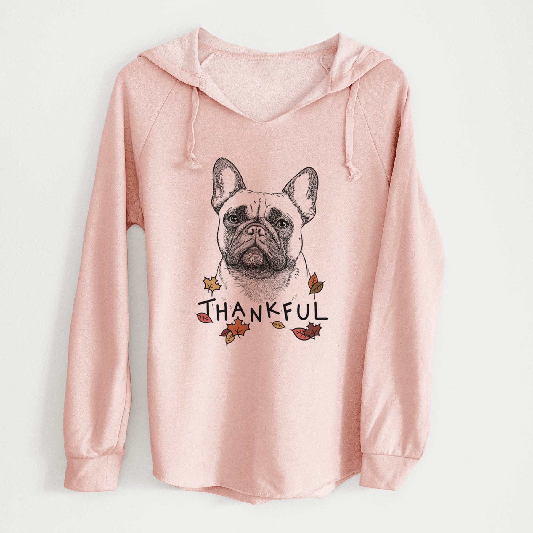 Thankful Kingsleigh the French Bulldog - Cali Wave Hooded Sweatshirt