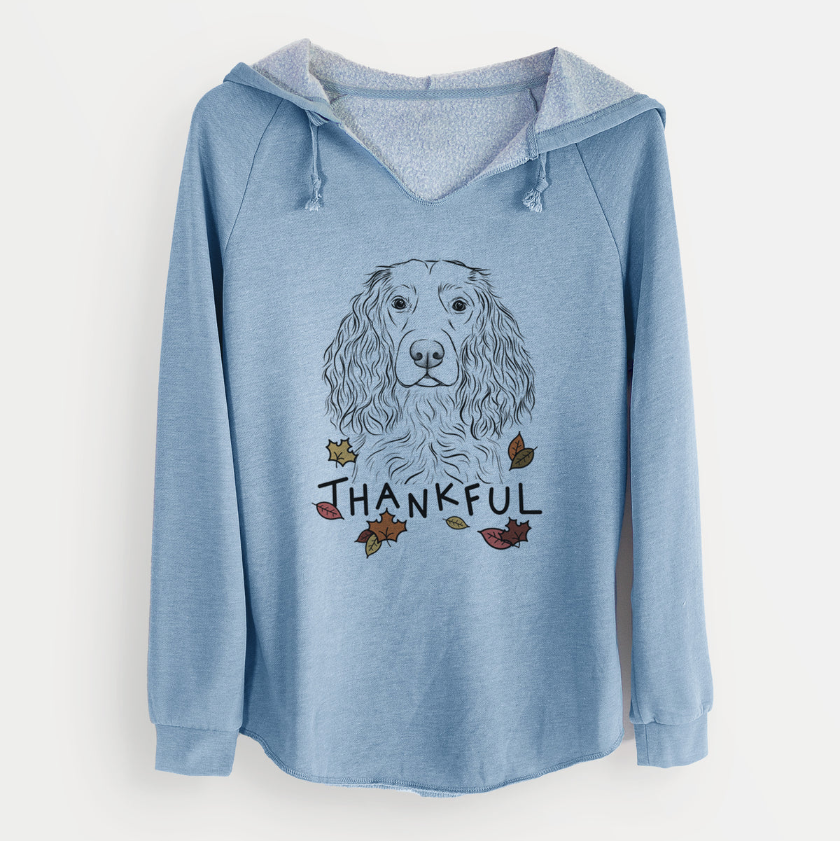 Thankful Landry the Boykin Spaniel - Cali Wave Hooded Sweatshirt