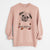 Thankful Macy the Pug - Unisex Pigment Dyed Crew Sweatshirt