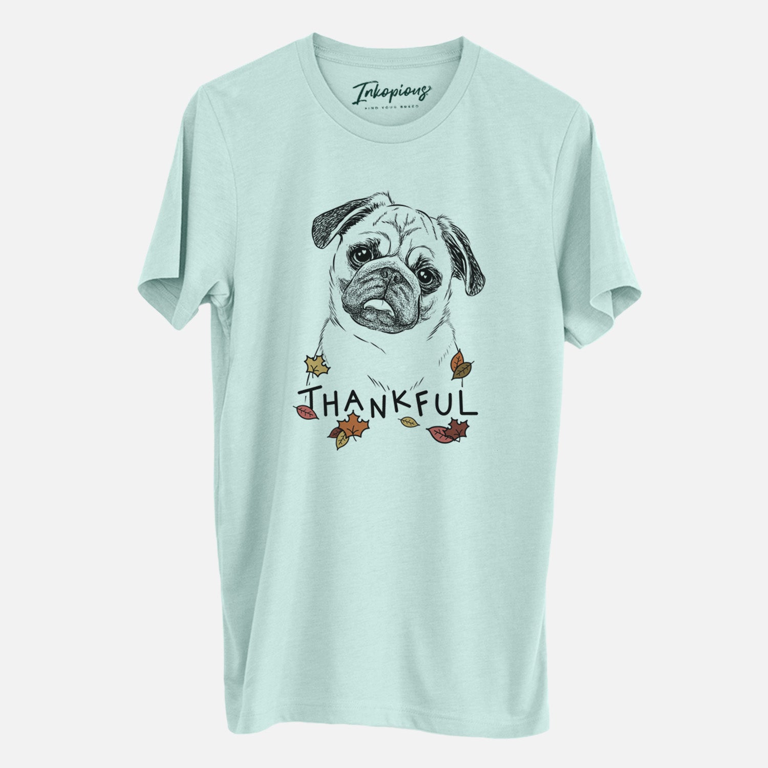 Thankful Macy the Pug - Unisex Crewneck