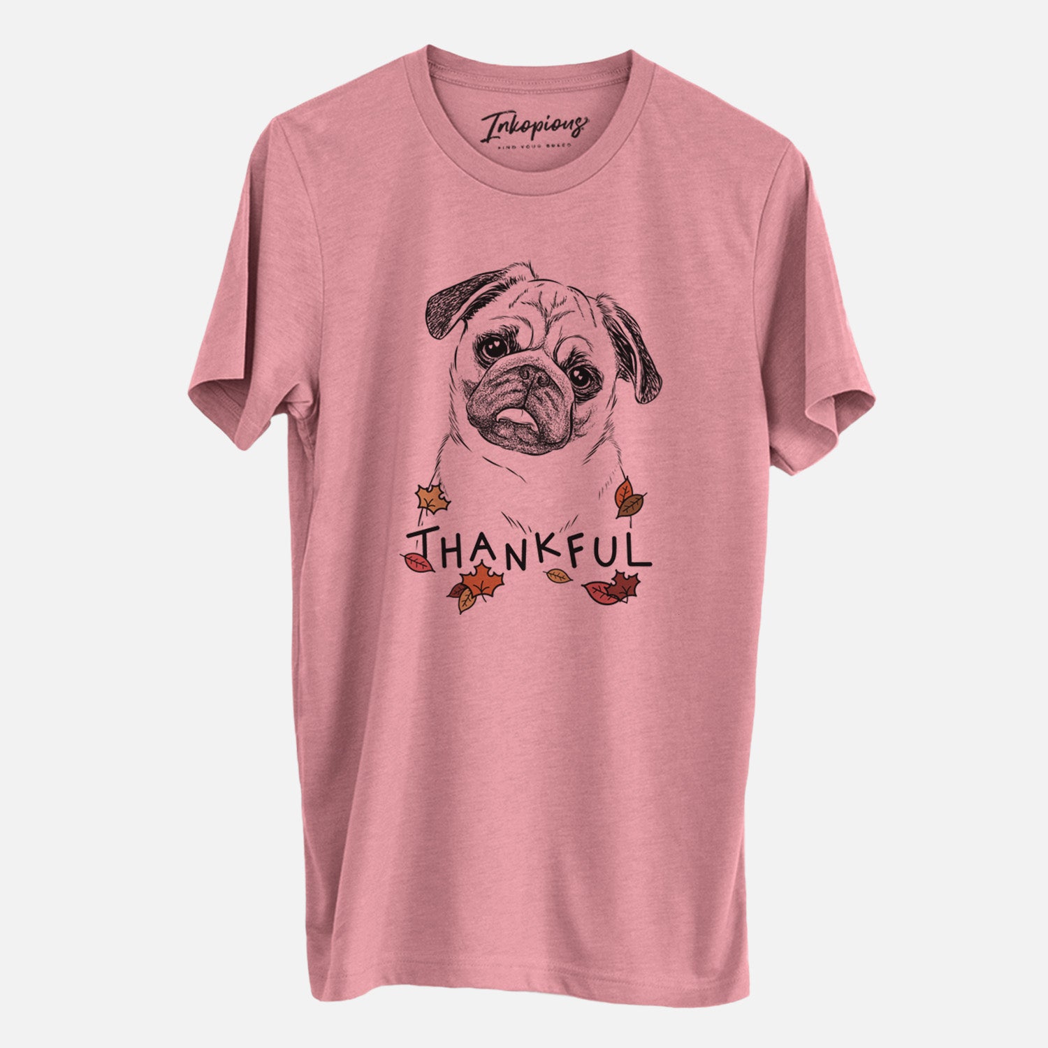 Thankful Macy the Pug - Unisex Crewneck