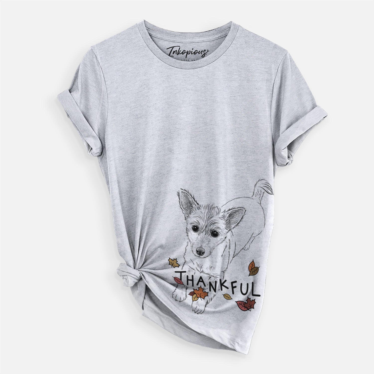 Thankful Maisie the Terrier Mix - Unisex Crewneck