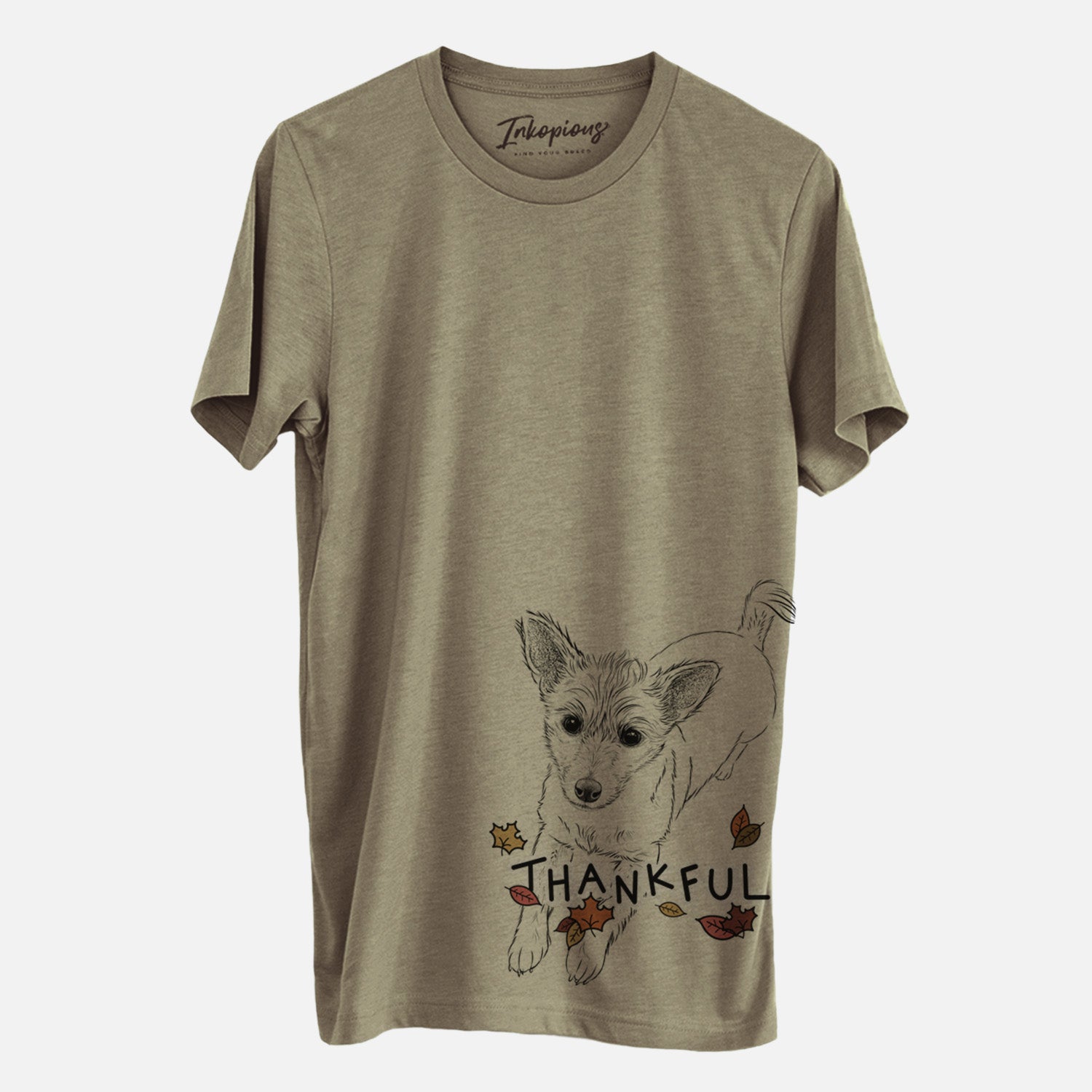 Thankful Maisie the Terrier Mix - Unisex Crewneck