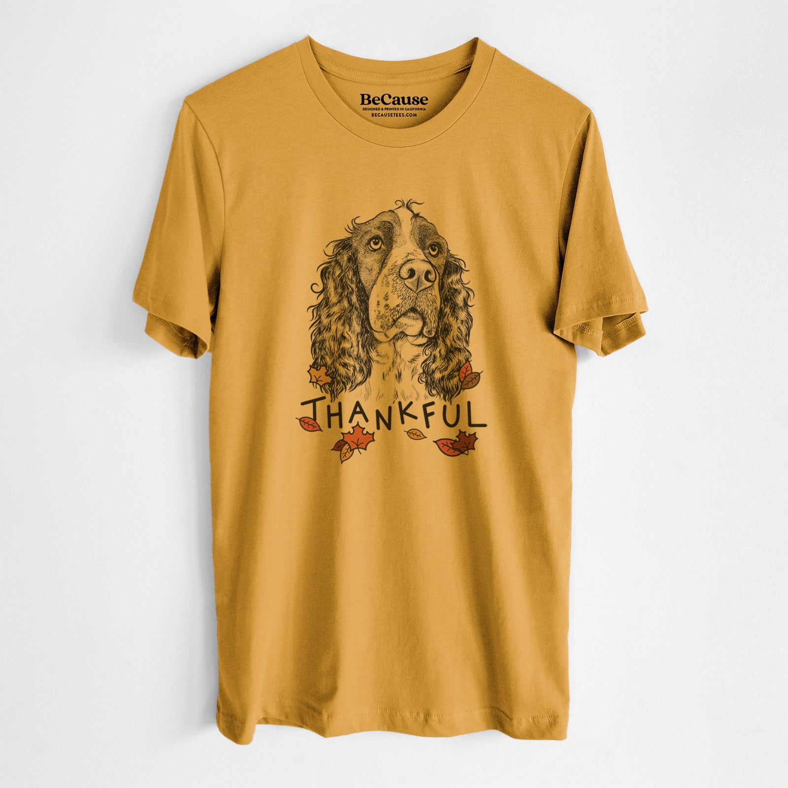 Thankful Millie Mae the English Springer Spaniel - Unisex Crewneck
