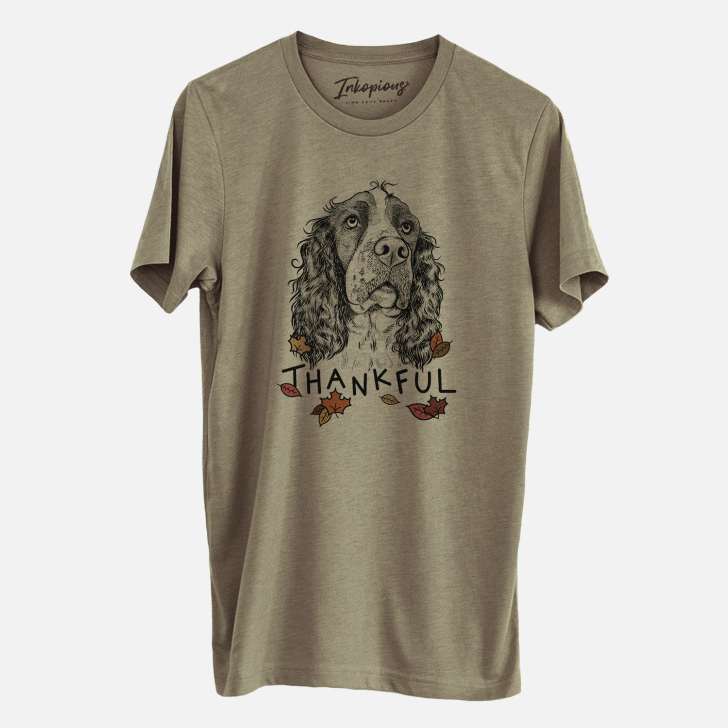 Thankful Millie Mae the English Springer Spaniel - Unisex Crewneck
