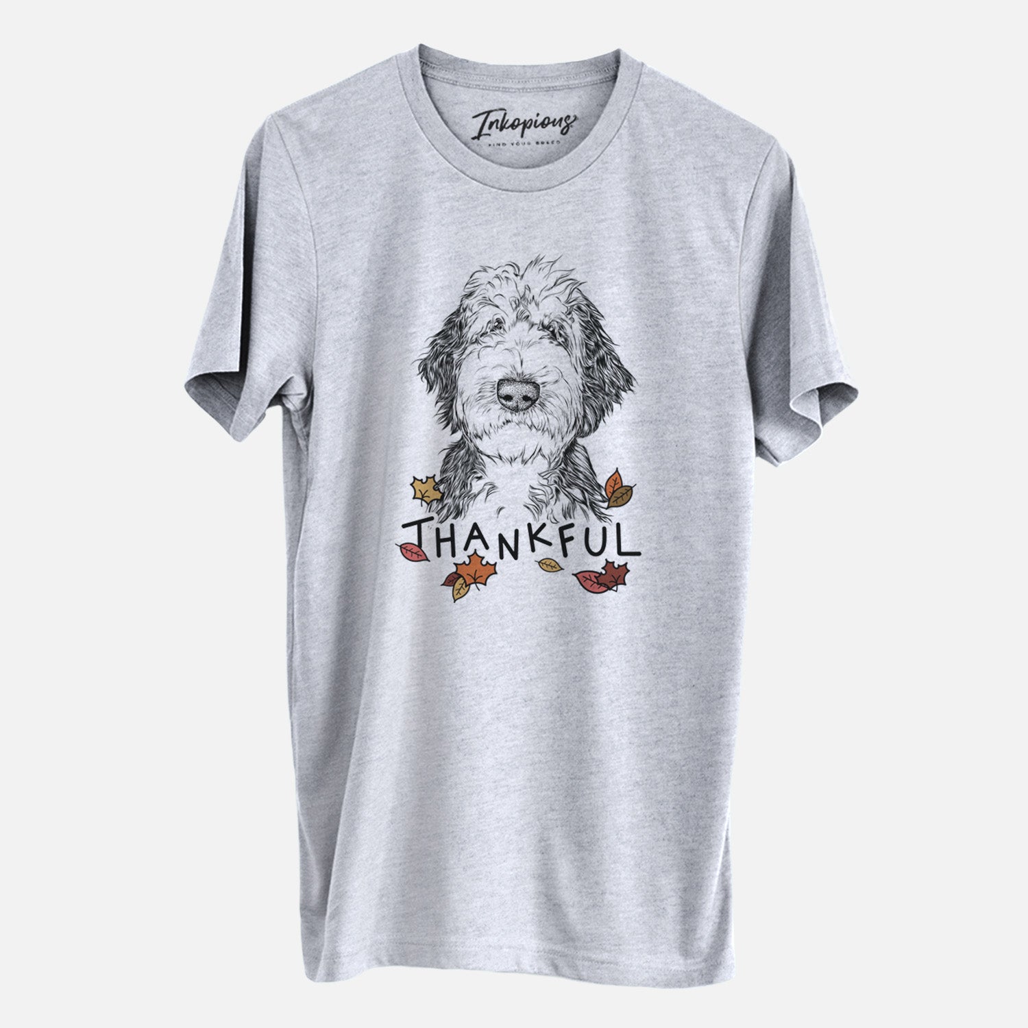 Thankful Milo Fluff the Sheepadoodle - Unisex Crewneck