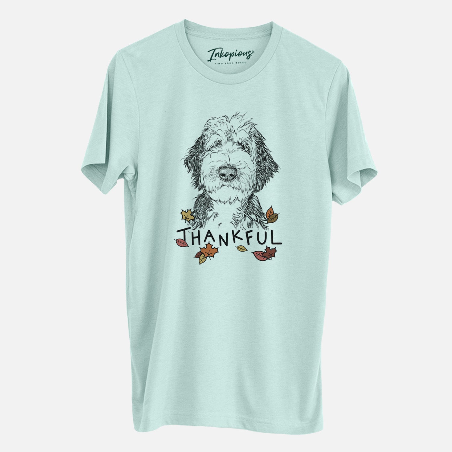 Thankful Milo Fluff the Sheepadoodle - Unisex Crewneck