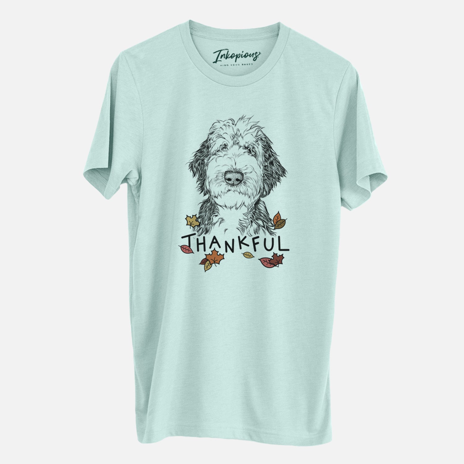 Thankful Milo Fluff the Sheepadoodle - Unisex Crewneck