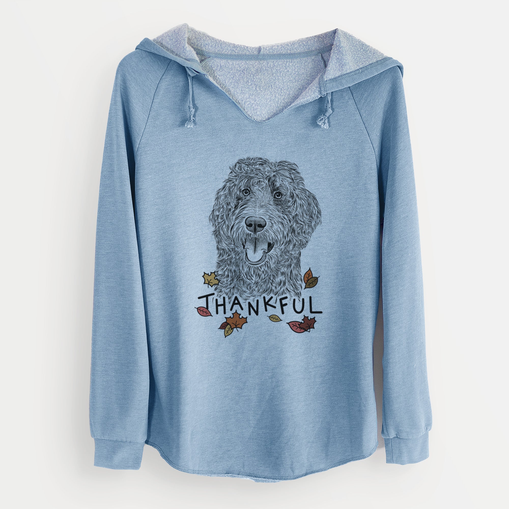 Thankful Murr Dog the Labradoodle - Cali Wave Hooded Sweatshirt