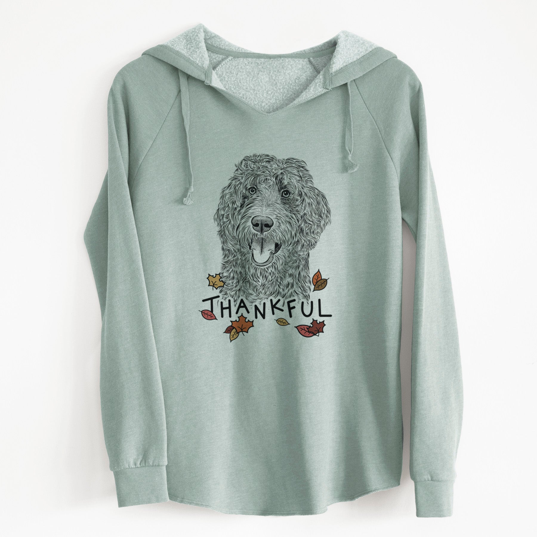 Thankful Murr Dog the Labradoodle - Cali Wave Hooded Sweatshirt