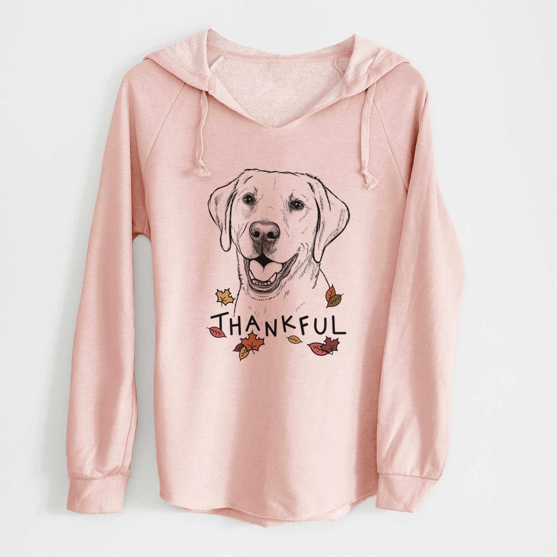 Thankful Nate the Labrador Retriever - Cali Wave Hooded Sweatshirt