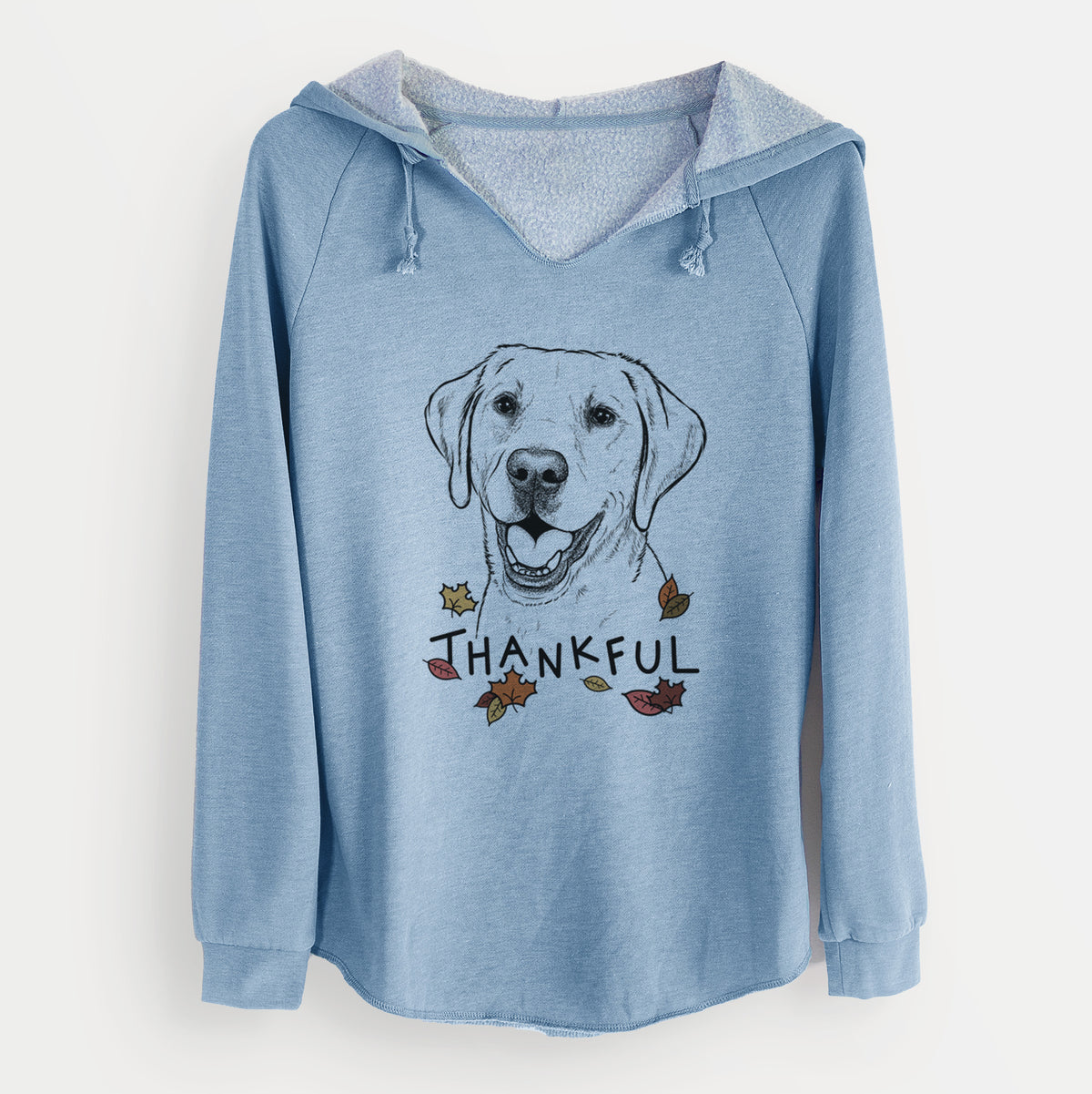 Thankful Nate the Labrador Retriever - Cali Wave Hooded Sweatshirt