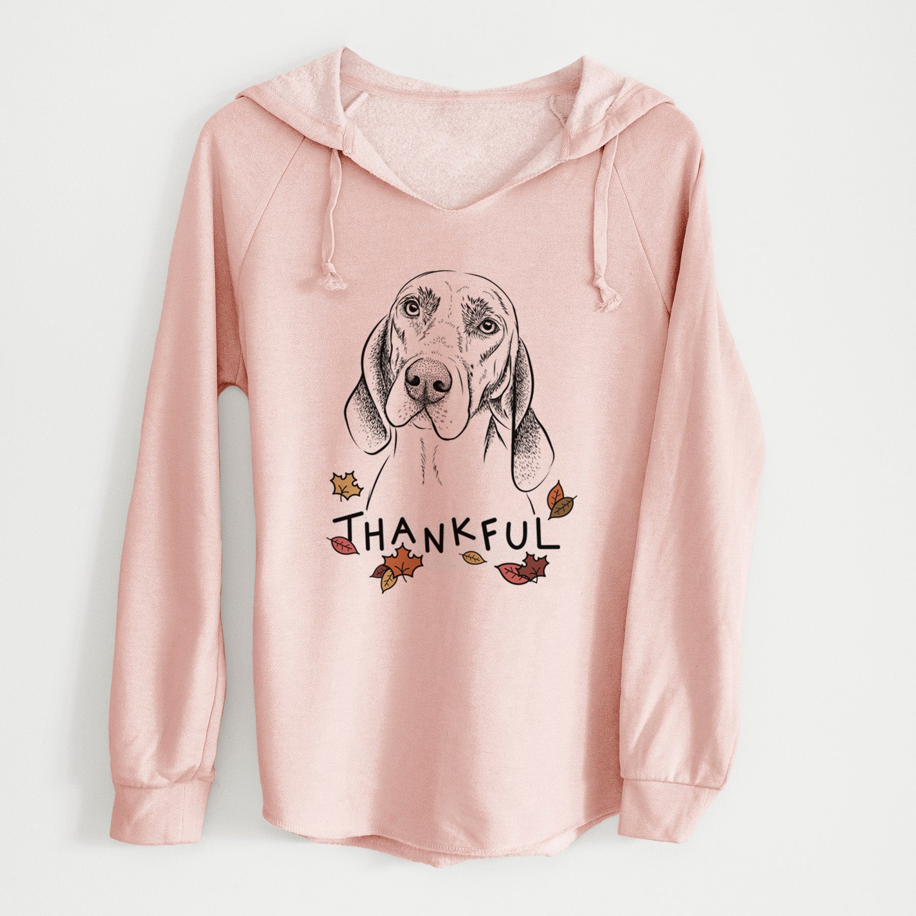 Thankful Norman the Plott Hound - Cali Wave Hooded Sweatshirt