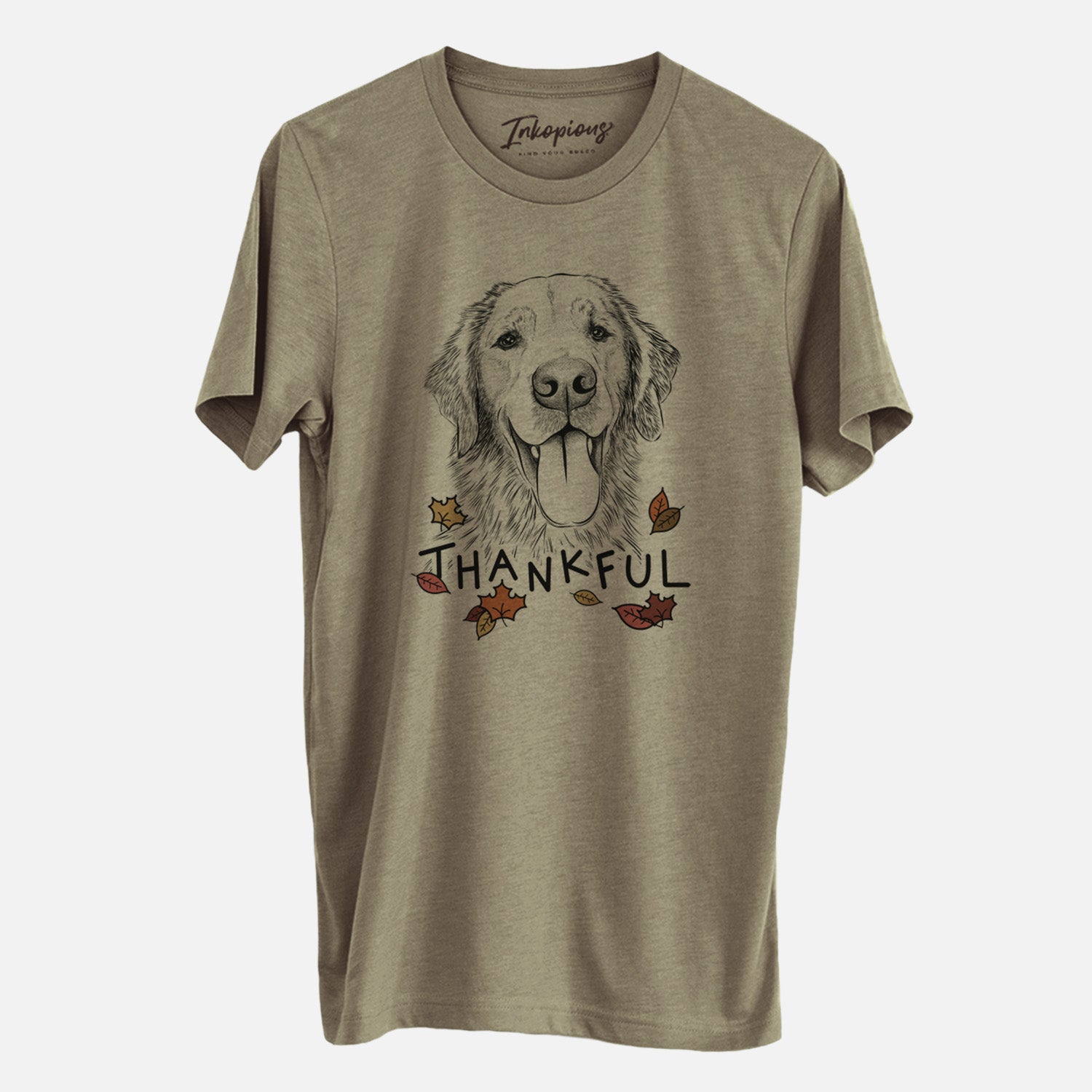 Thankful Oliver Tredup the Golden Retriever - Unisex Crewneck