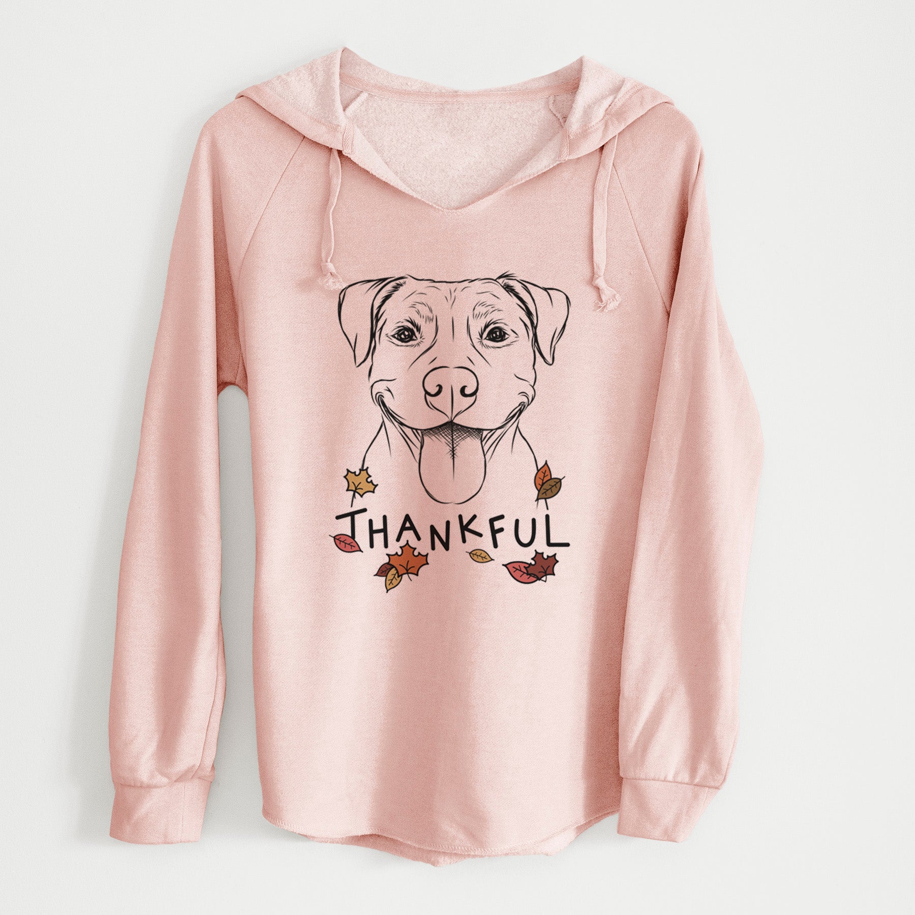 Thankful Parker the Pitbull - Cali Wave Hooded Sweatshirt