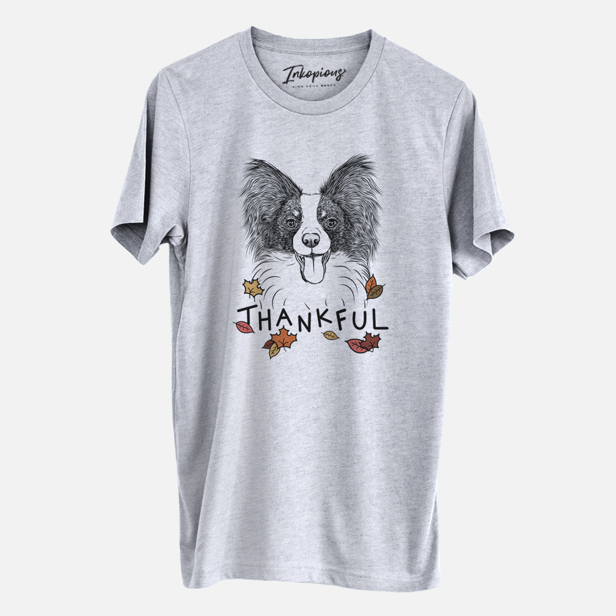 Thankful Patrick the Papillon - Unisex Crewneck