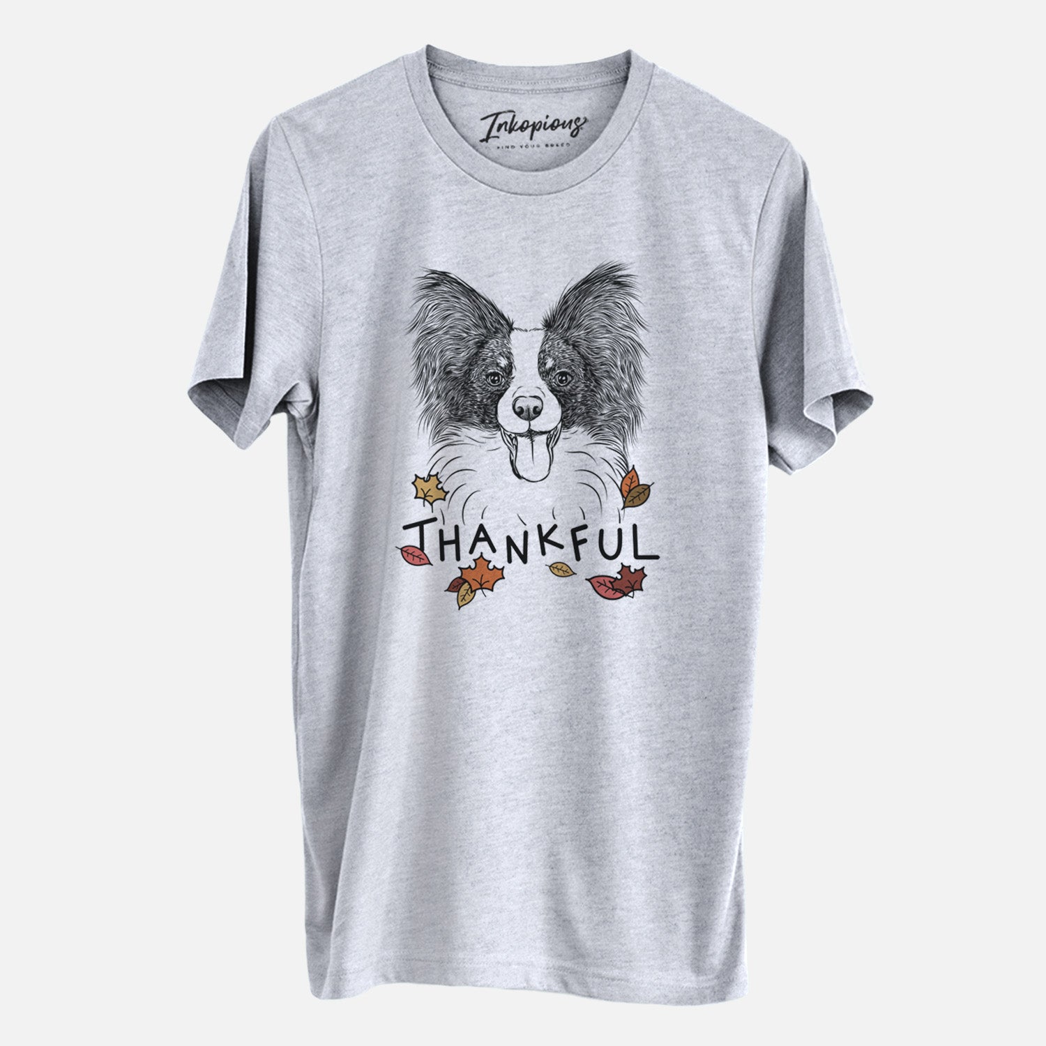 Thankful Patrick the Papillon - Unisex Crewneck