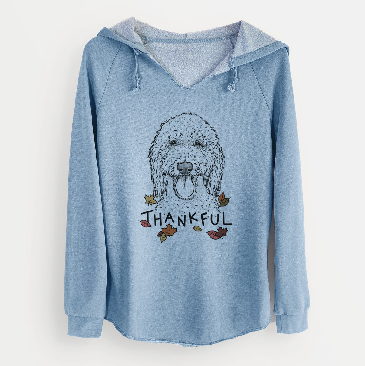 Thankful Pavlov the Goldendoodle - Cali Wave Hooded Sweatshirt