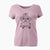 Thankful Pebbles the Shorkie - Women's V-neck Shirt