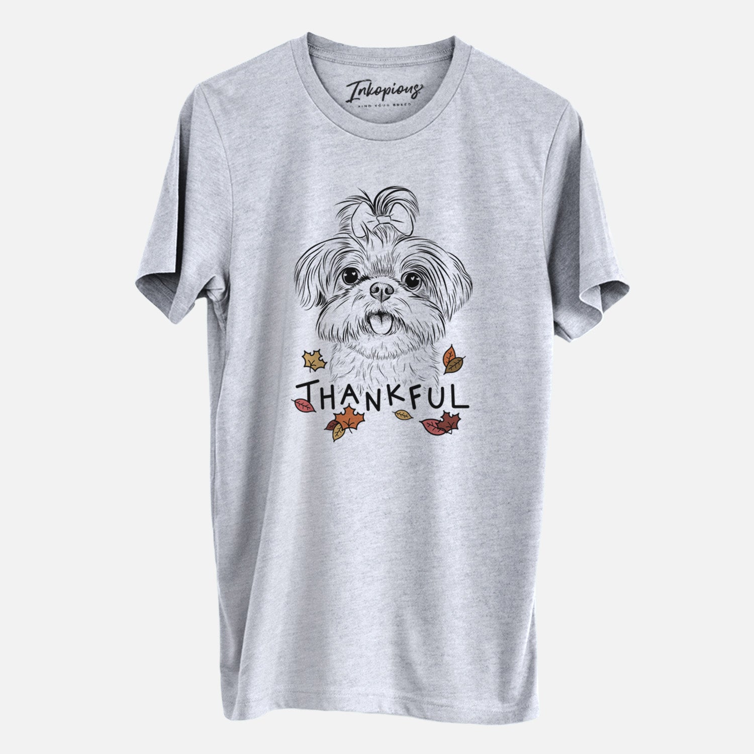 Thankful Pebbles the Shorkie - Unisex Crewneck