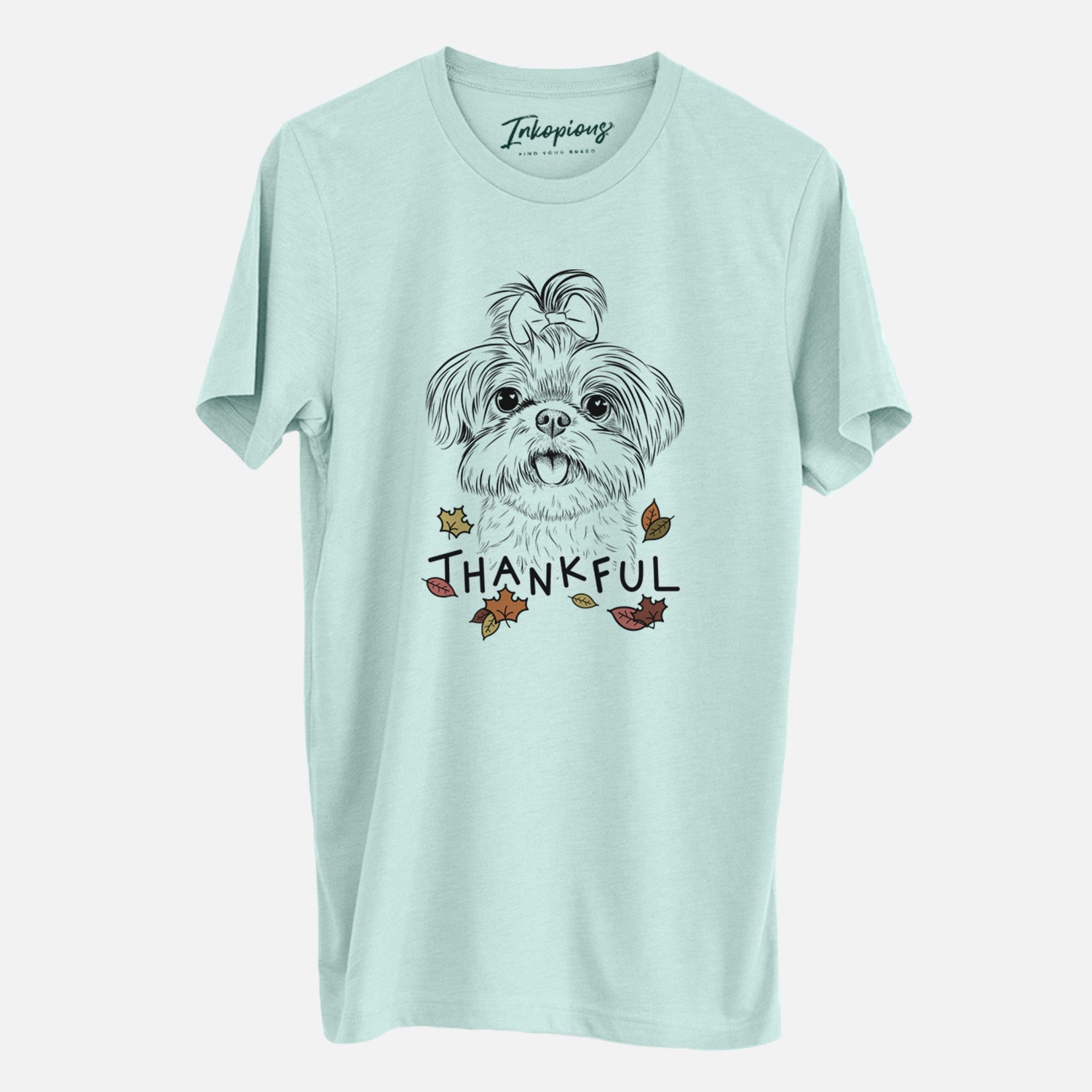 Thankful Pebbles the Shorkie - Unisex Crewneck