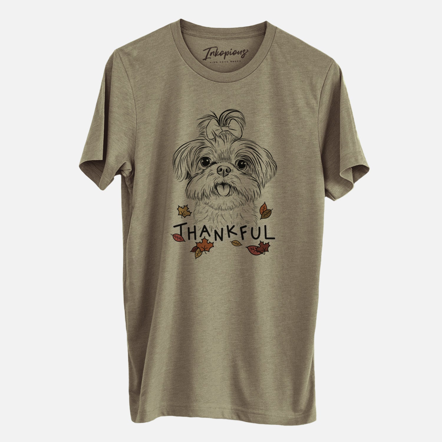 Thankful Pebbles the Shorkie - Unisex Crewneck