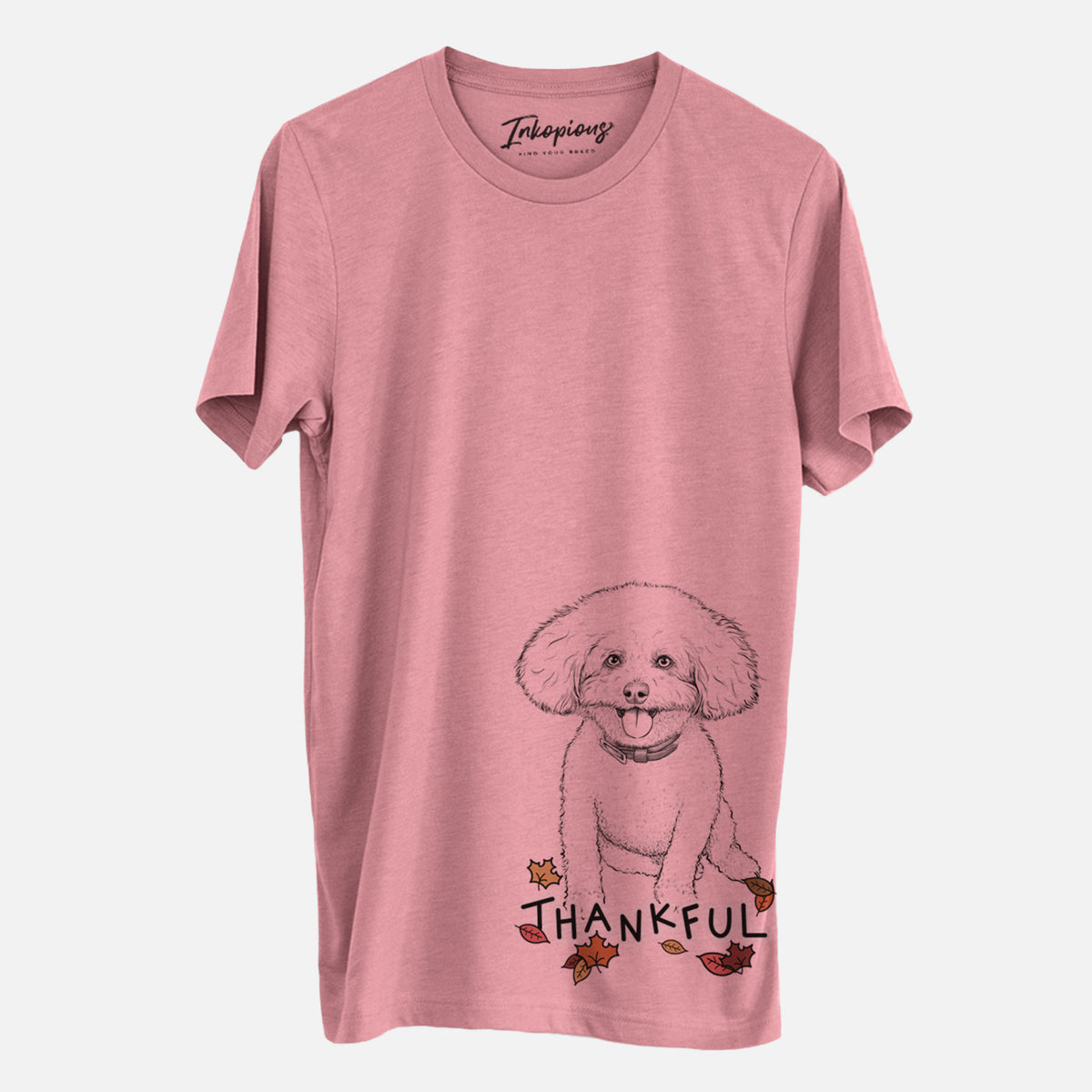 Thankful Peyton the Bichon Frise - Unisex Crewneck