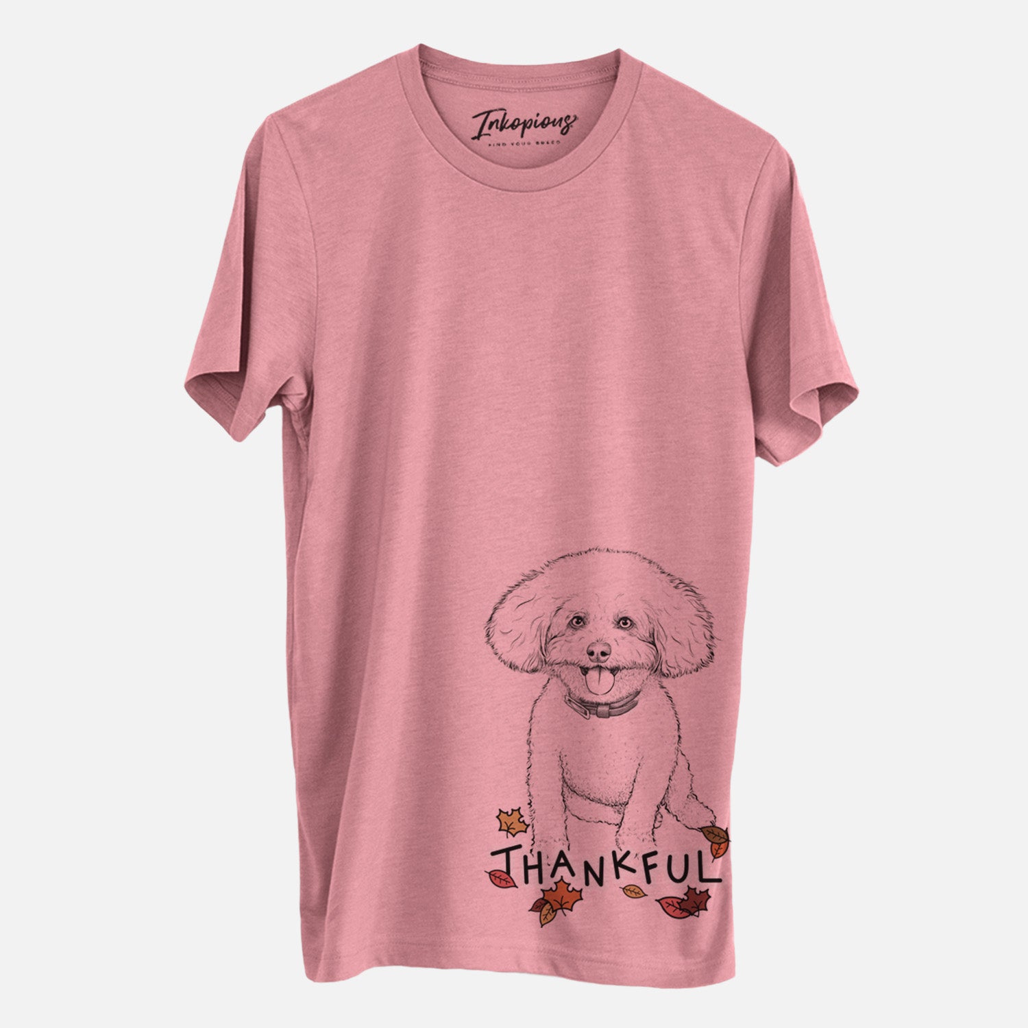 Thankful Peyton the Bichon Frise - Unisex Crewneck