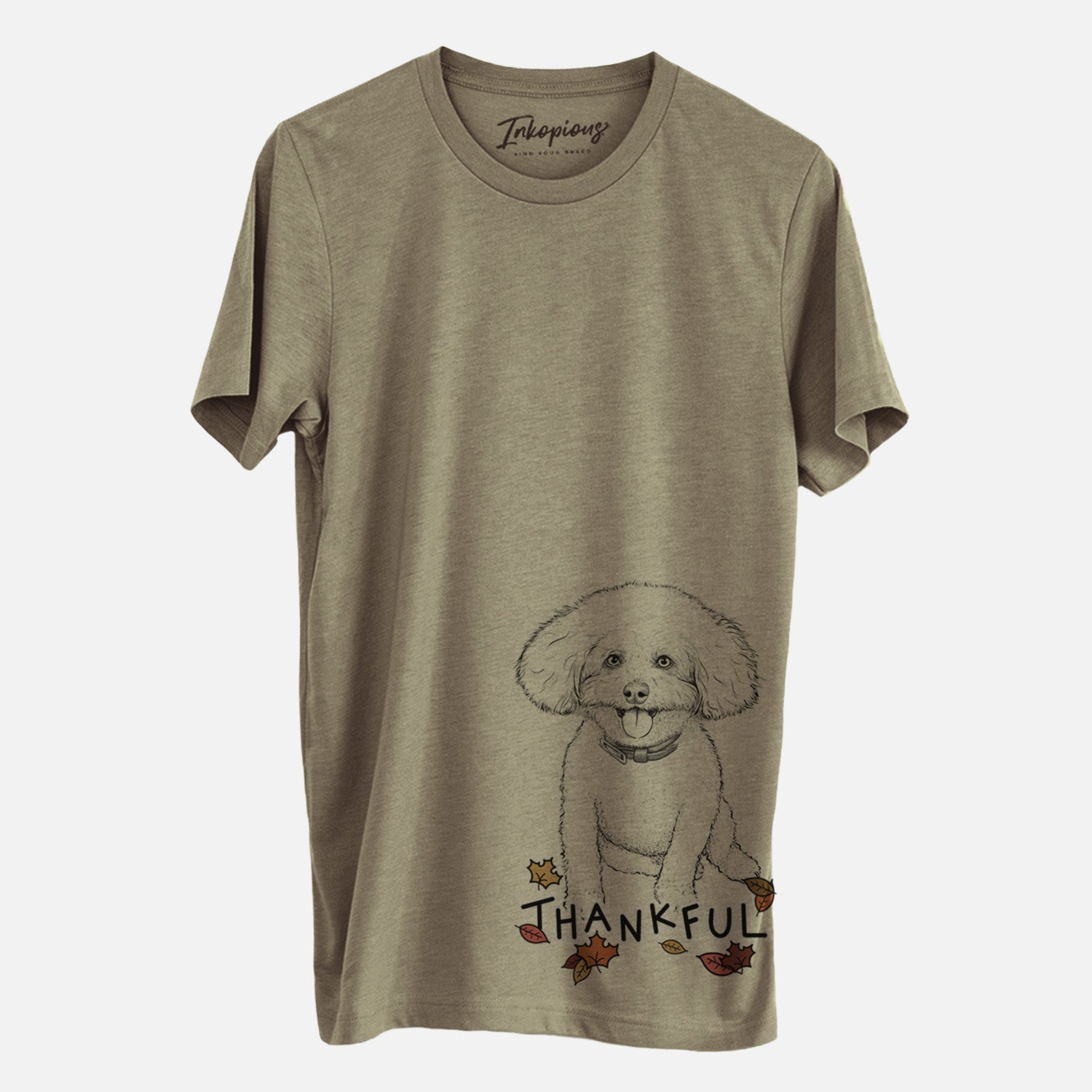 Thankful Peyton the Bichon Frise - Unisex Crewneck