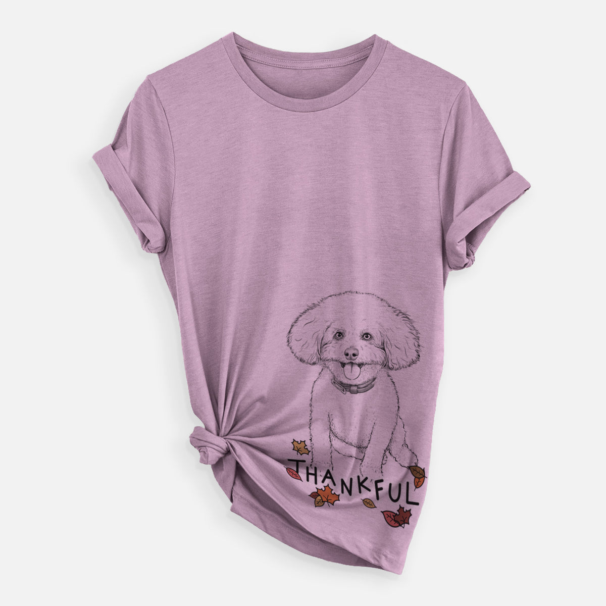 Thankful Peyton the Bichon Frise - Unisex Crewneck