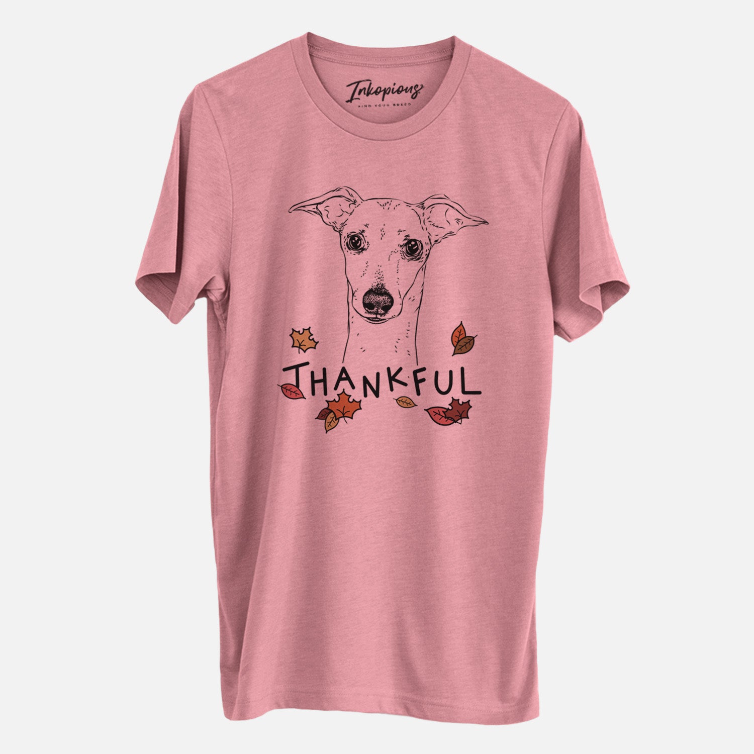 Thankful Pip the Italian Greyhound - Unisex Crewneck