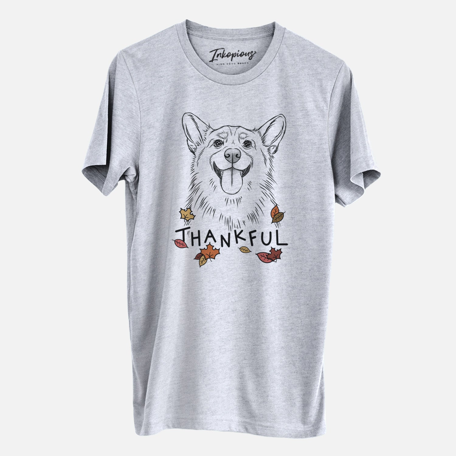 Thankful Porter the Pembroke Welsh Corgi - Unisex Crewneck