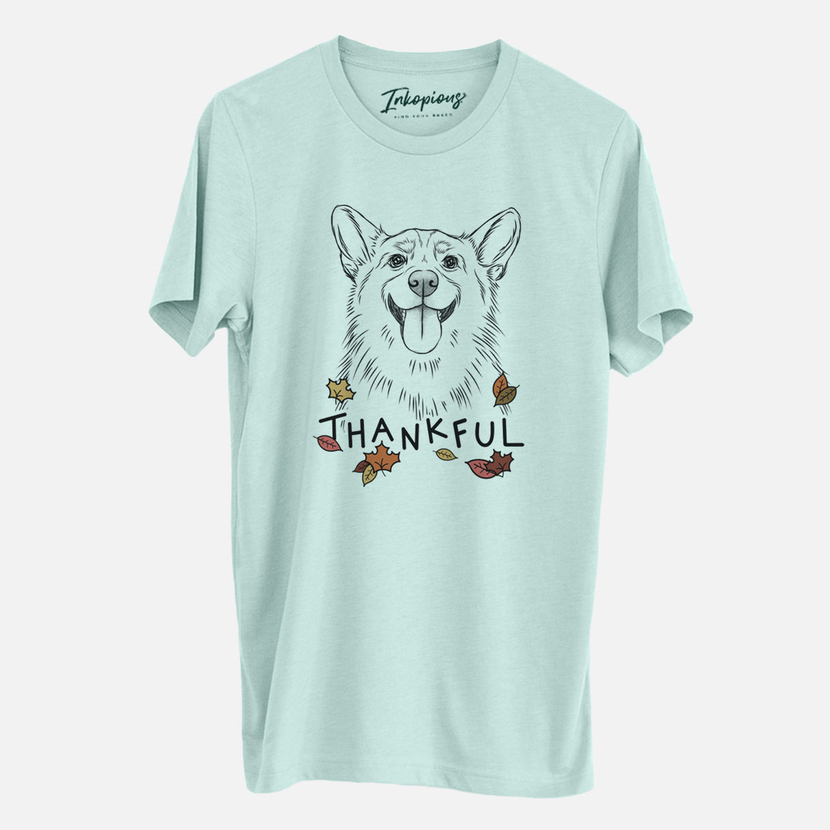 Thankful Porter the Pembroke Welsh Corgi - Unisex Crewneck