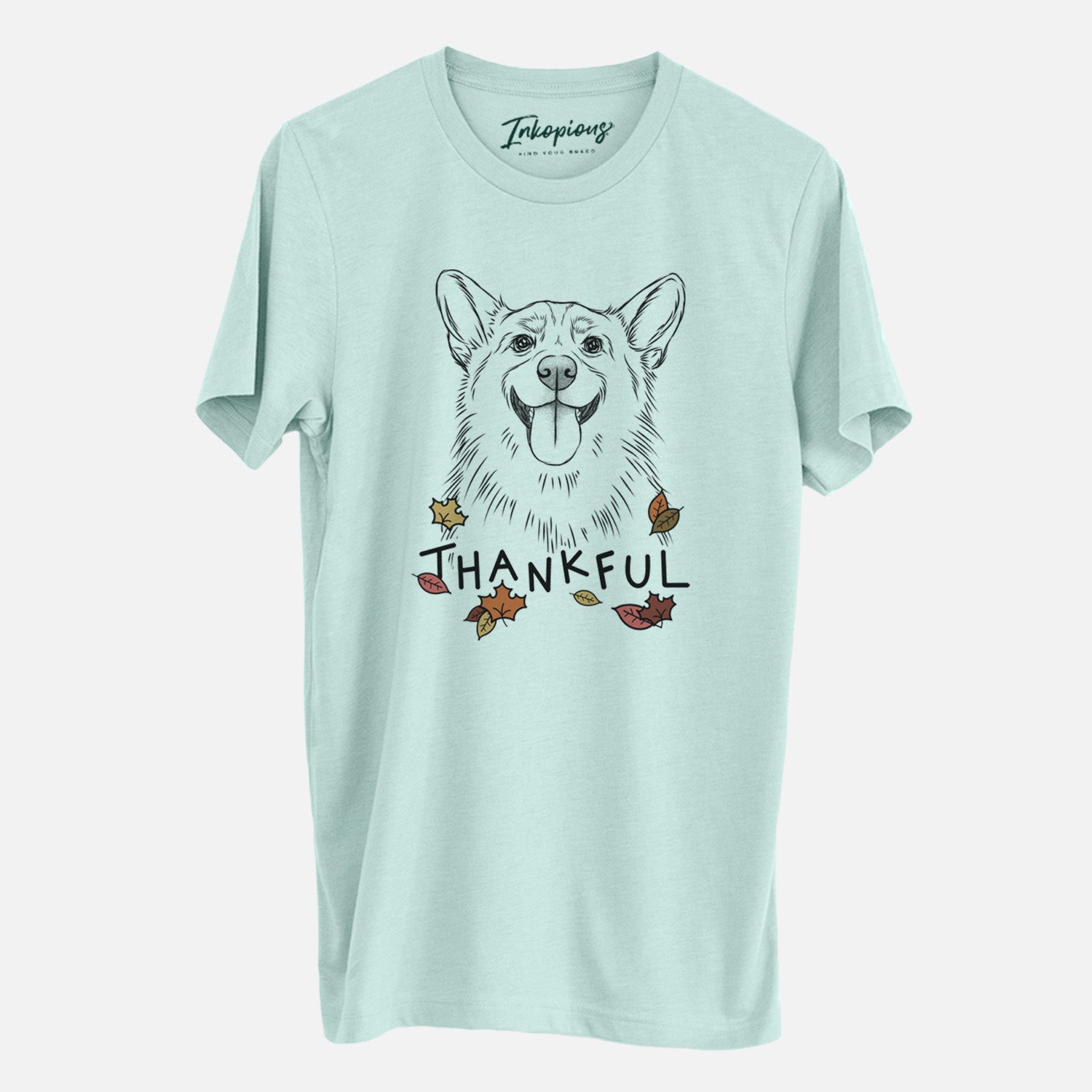 Thankful Porter the Pembroke Welsh Corgi - Unisex Crewneck