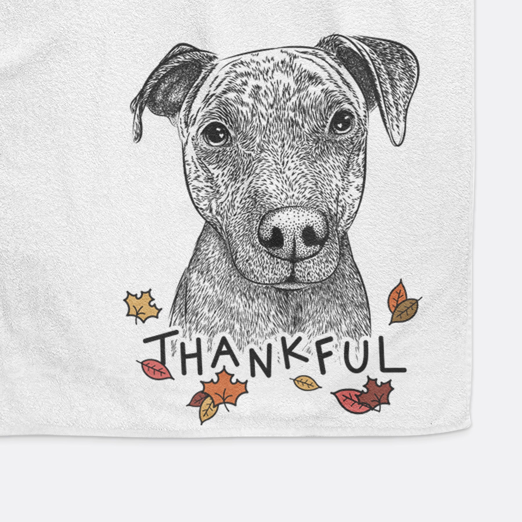 Reeses the Pitbull Premium Hand Towel