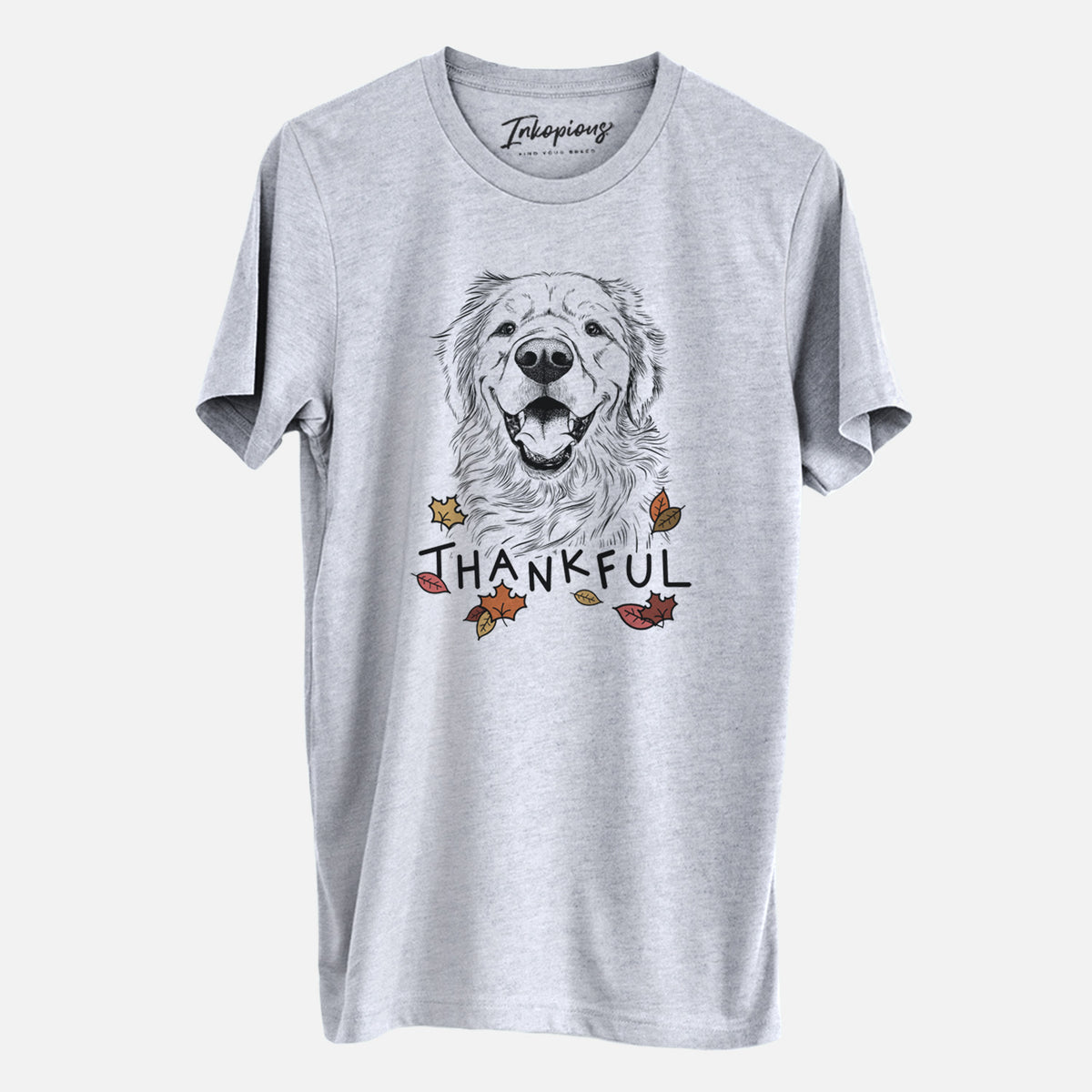 Thankful Roger the Golden Retriever - Unisex Crewneck