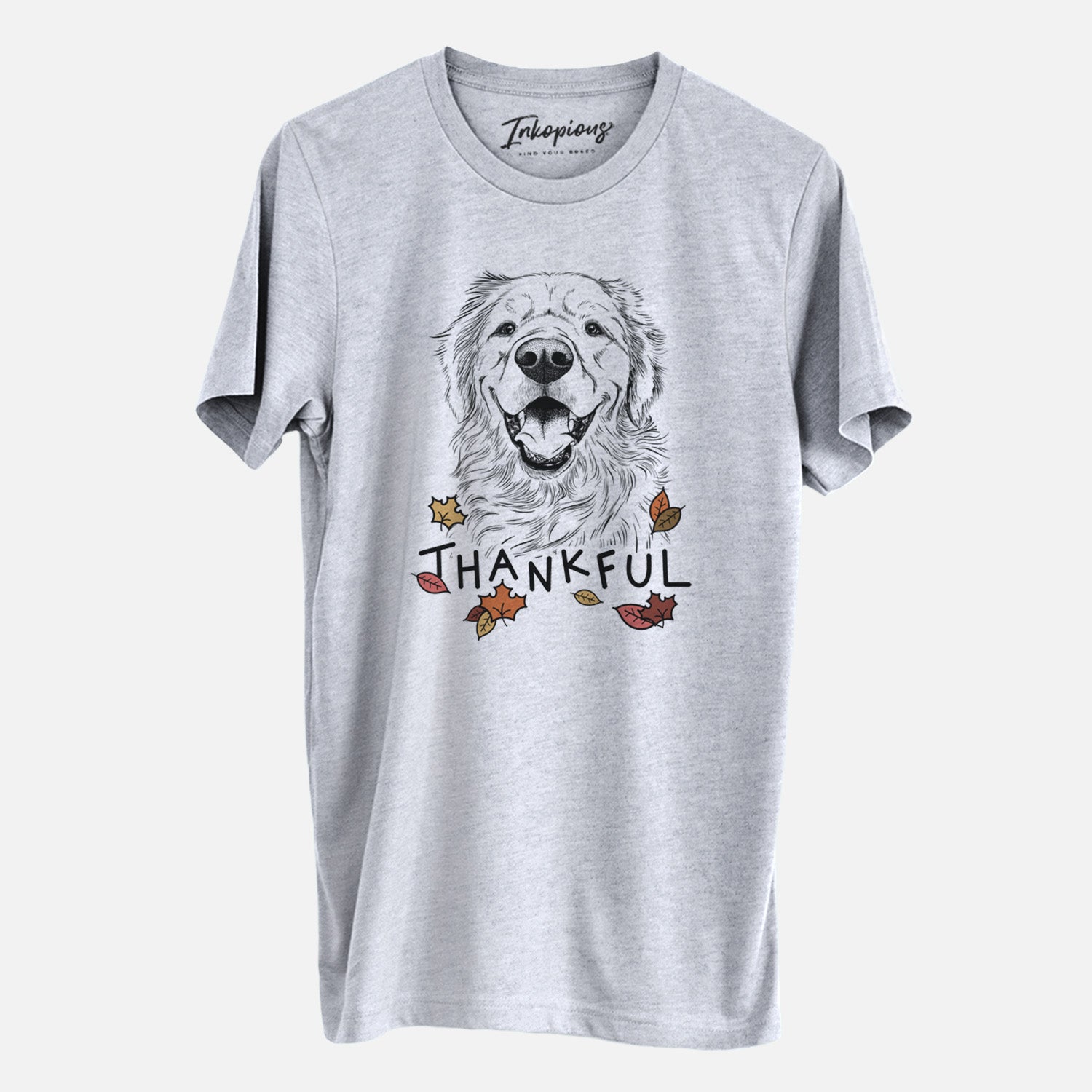 Thankful Roger the Golden Retriever - Unisex Crewneck
