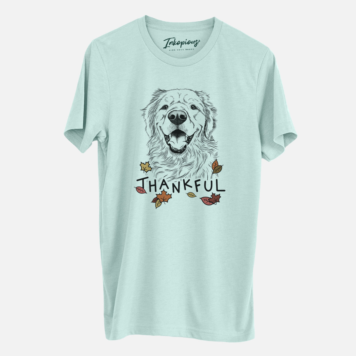 Thankful Roger the Golden Retriever - Unisex Crewneck
