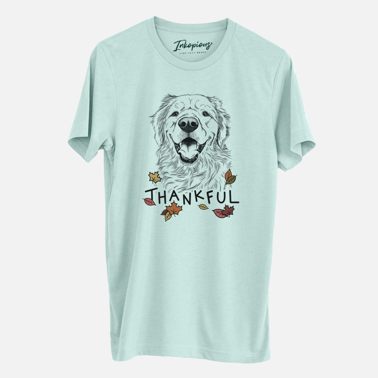 Thankful Roger the Golden Retriever - Unisex Crewneck