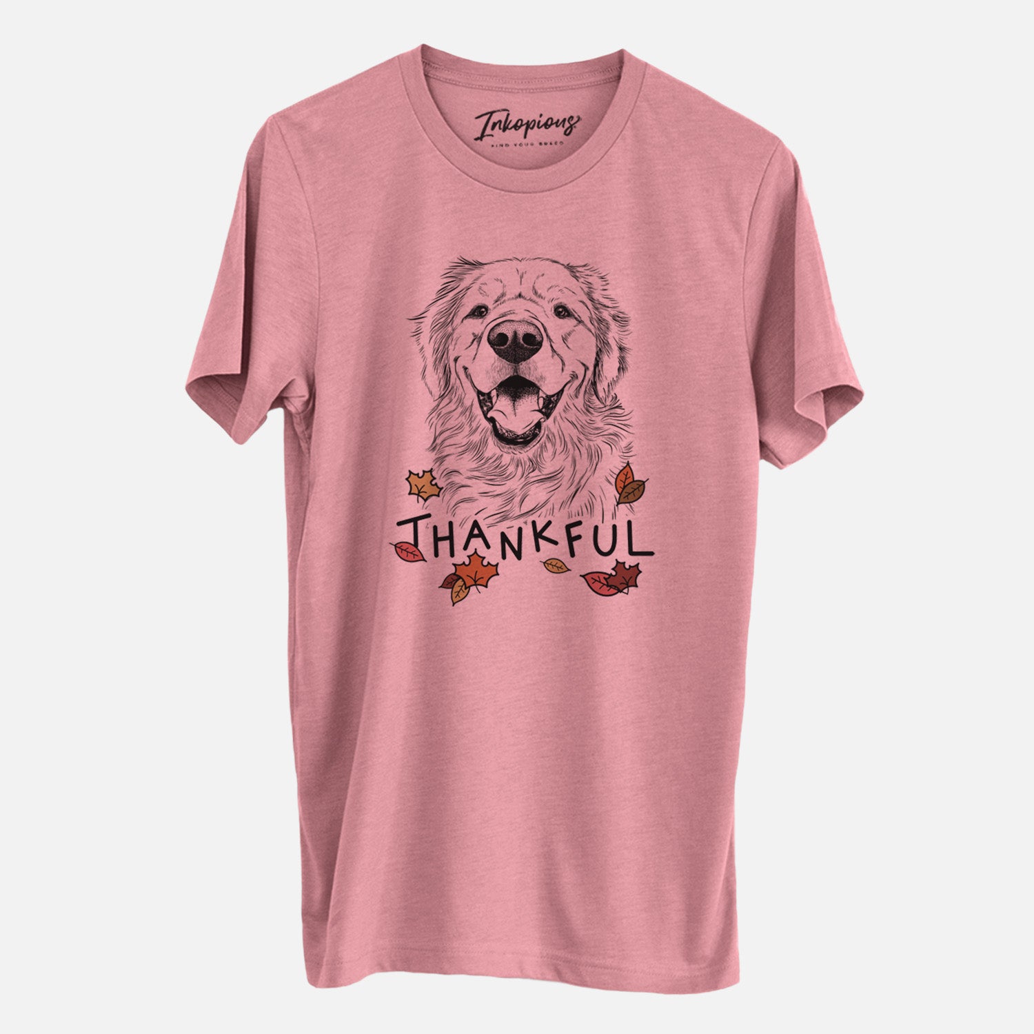 Thankful Roger the Golden Retriever - Unisex Crewneck