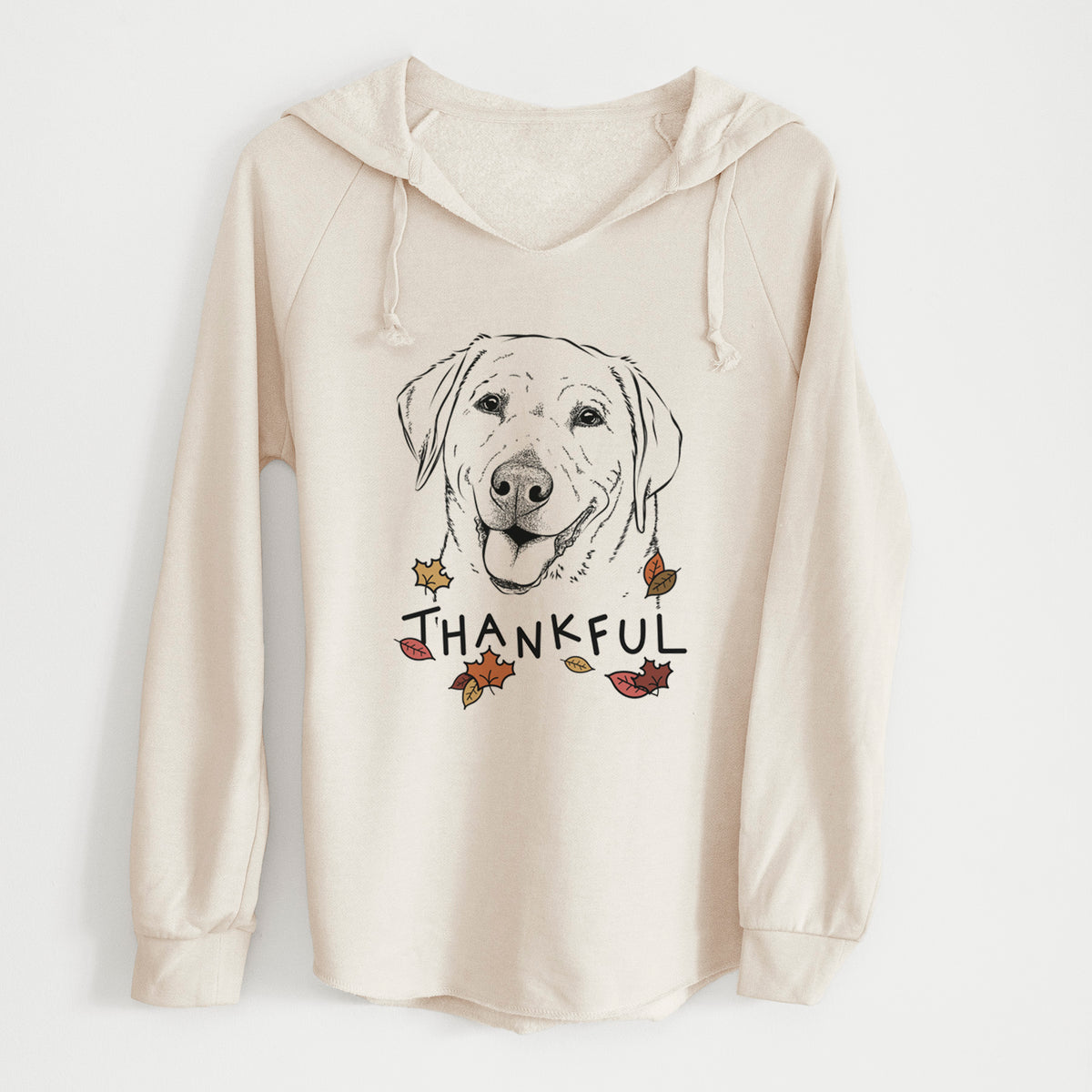 Thankful Sanford the Labrador Retriever - Cali Wave Hooded Sweatshirt