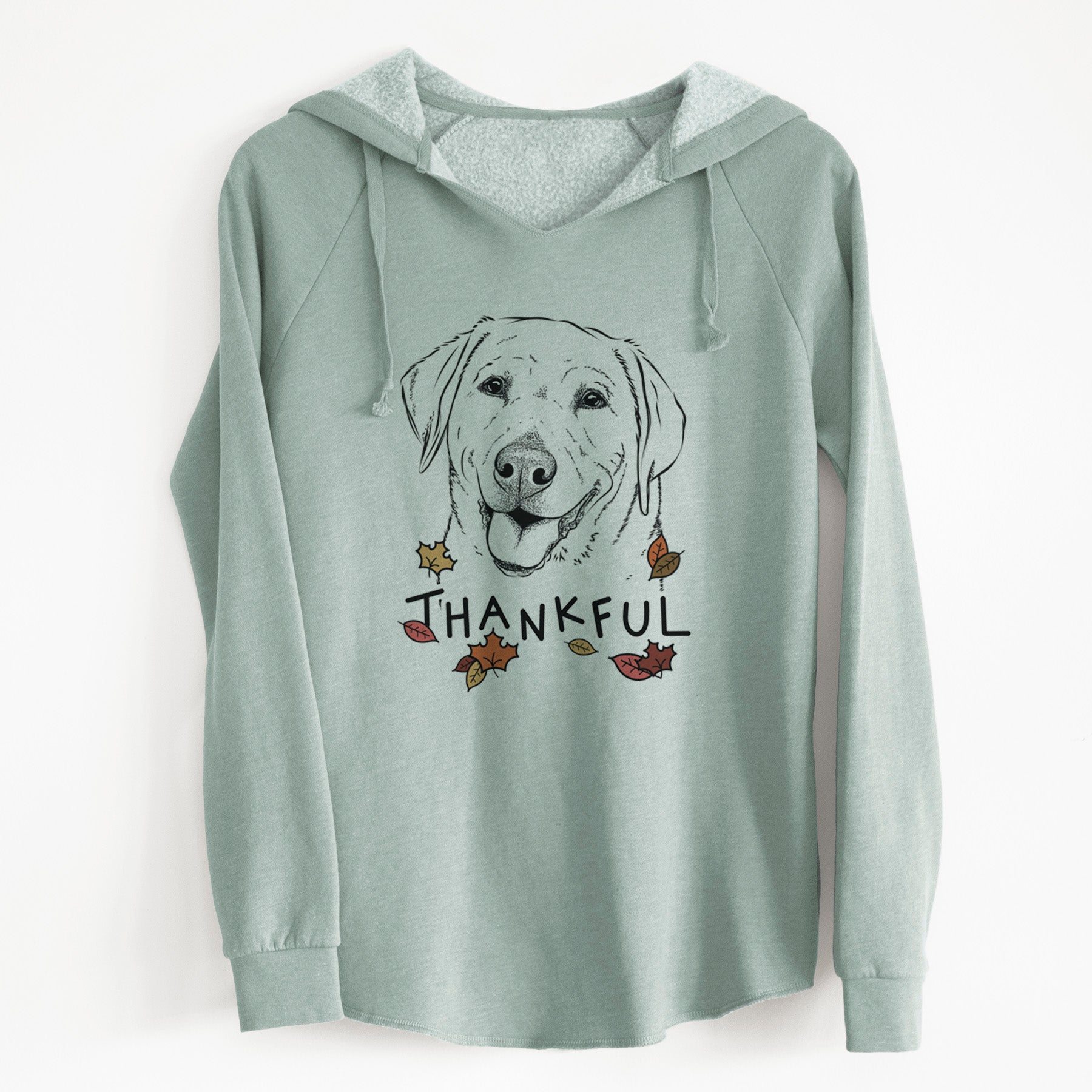 Thankful Sanford the Labrador Retriever - Cali Wave Hooded Sweatshirt