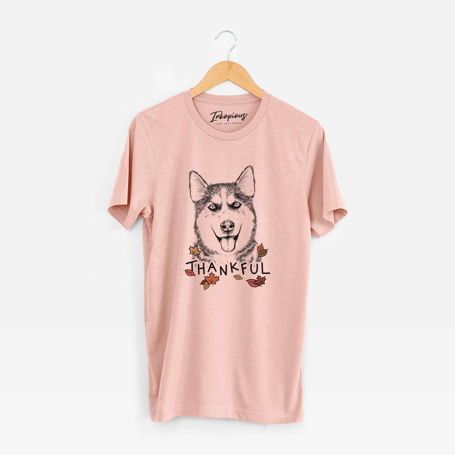 Thankful Sesi the Siberian Husky - Unisex Crewneck