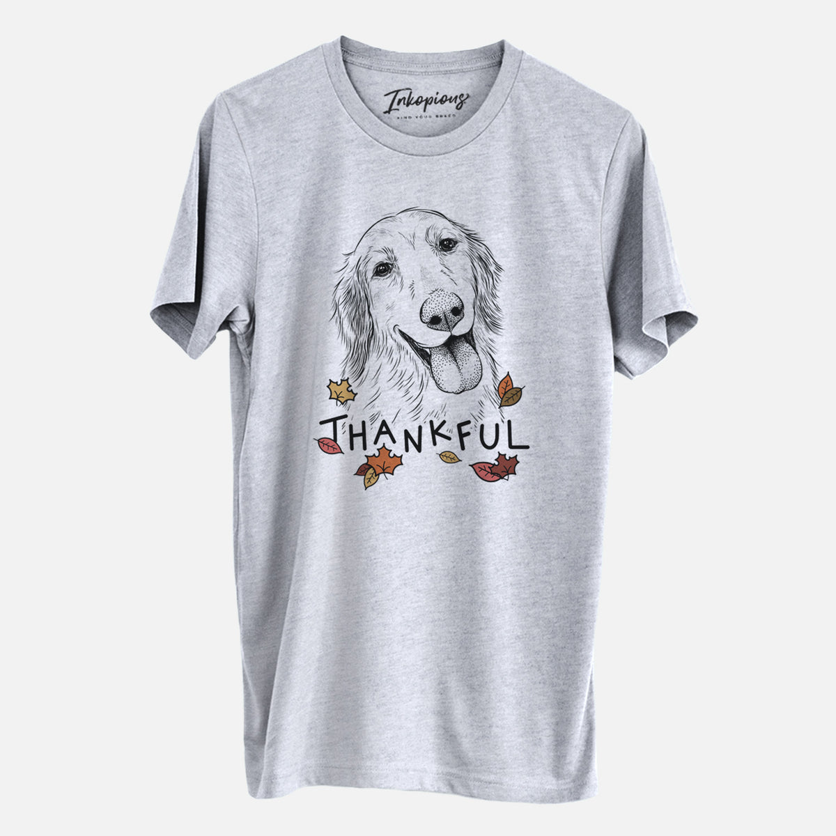 Thankful Shelby the Golden Retriever - Unisex Crewneck