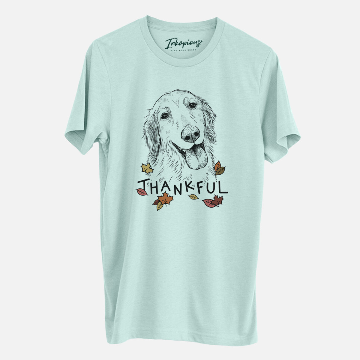Thankful Shelby the Golden Retriever - Unisex Crewneck