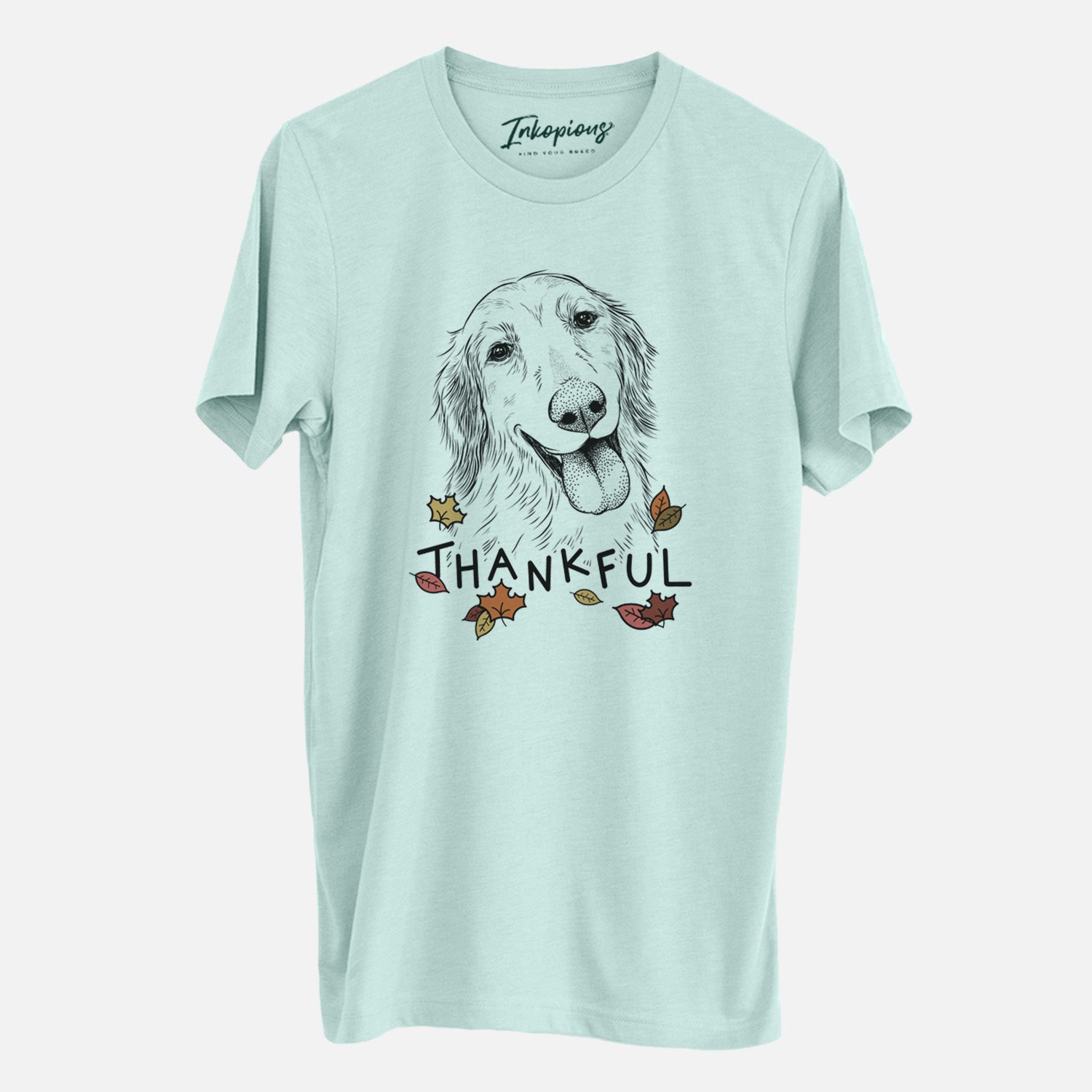 Thankful Shelby the Golden Retriever - Unisex Crewneck
